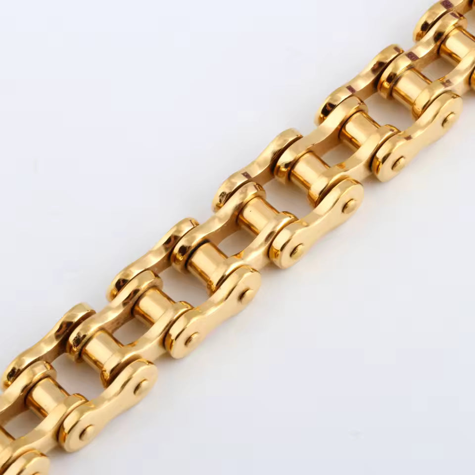 RiderChainz™- Brazalete Dorado