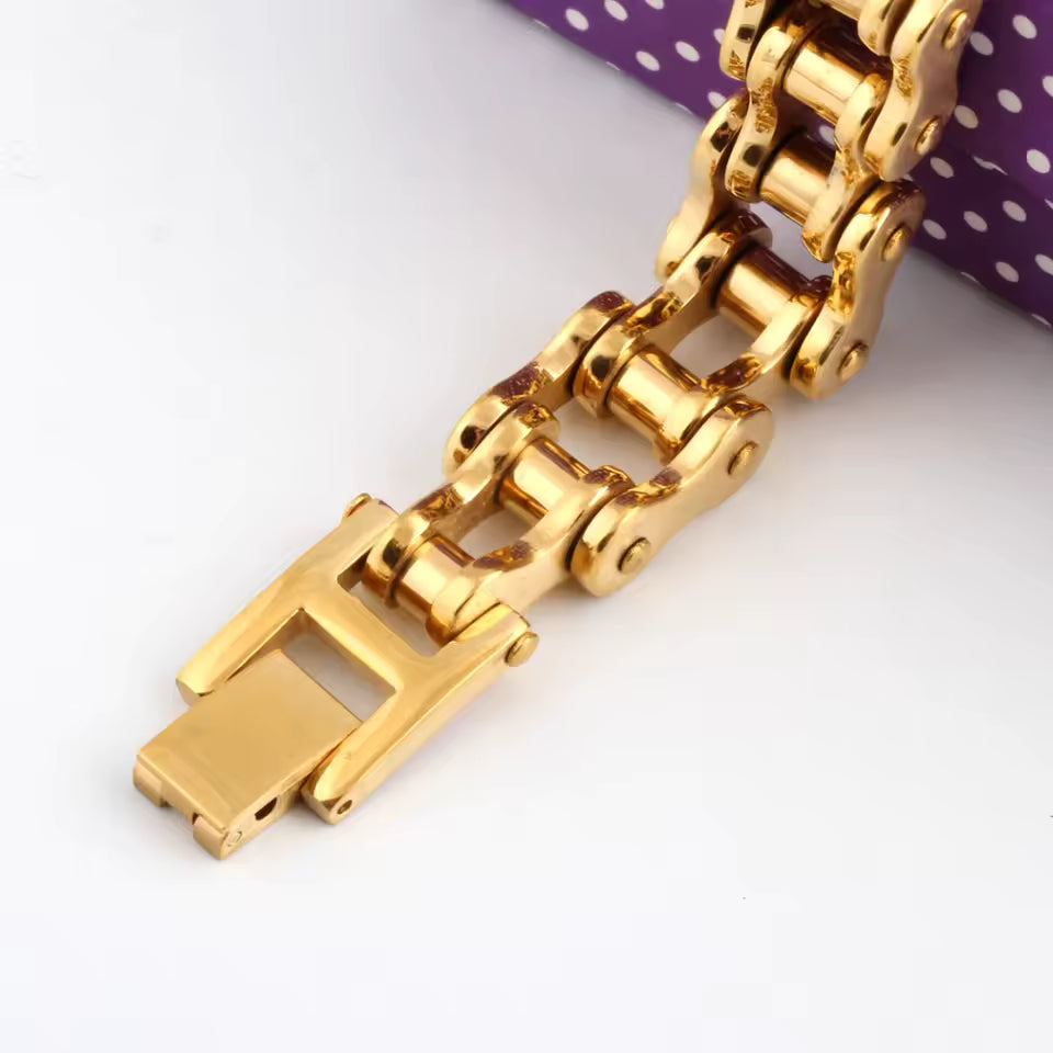 RiderChainz™- Brazalete Dorado