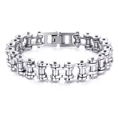 RiderChainz™- Brazalete Plateado